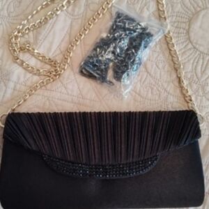 Elegant Black Evening Clutch